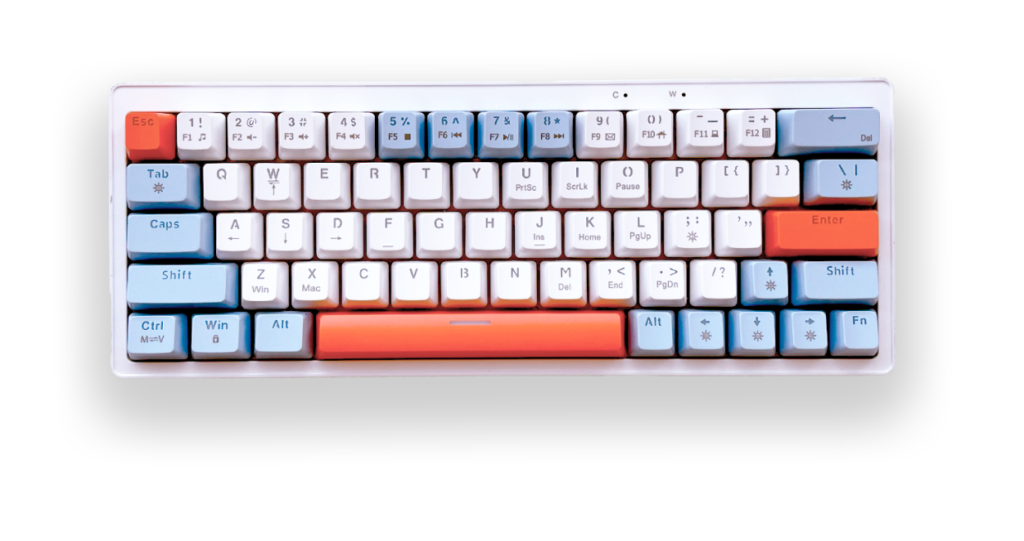 Teclado mecanico za63 brunikey